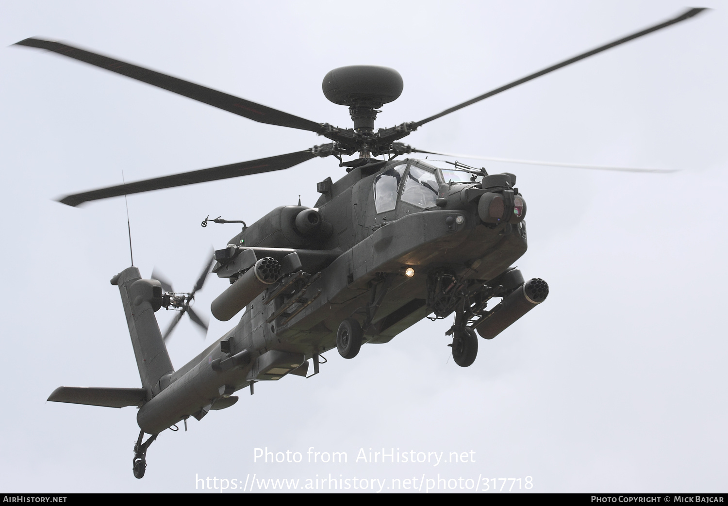 Aircraft Photo of ZJ187 | Westland WAH-64D Longbow Apache AH1 | UK - Army | AirHistory.net #317718