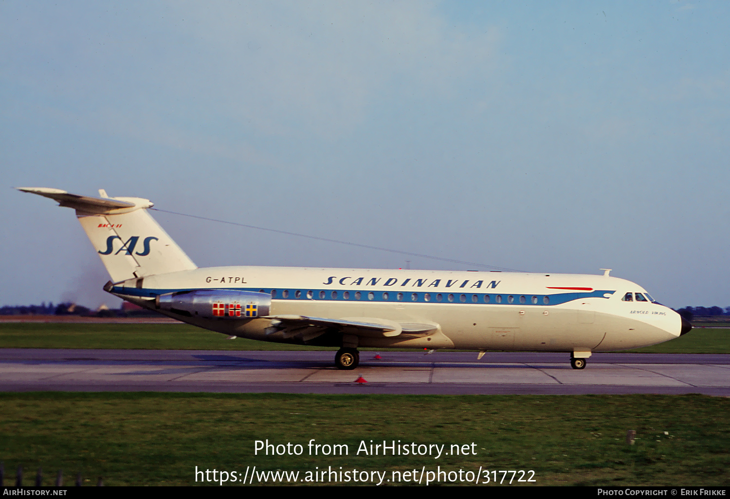 Aircraft Photo of G-ATPL | BAC 111-301AG One-Eleven | Scandinavian Airlines - SAS | AirHistory.net #317722