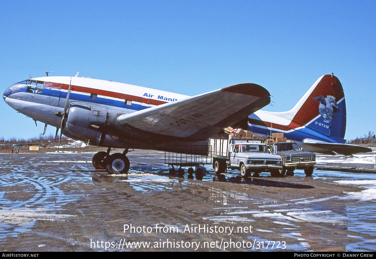 Aircraft Photo of C-GTXW | Curtiss C-46A Commando | Air Manitoba | AirHistory.net #317723