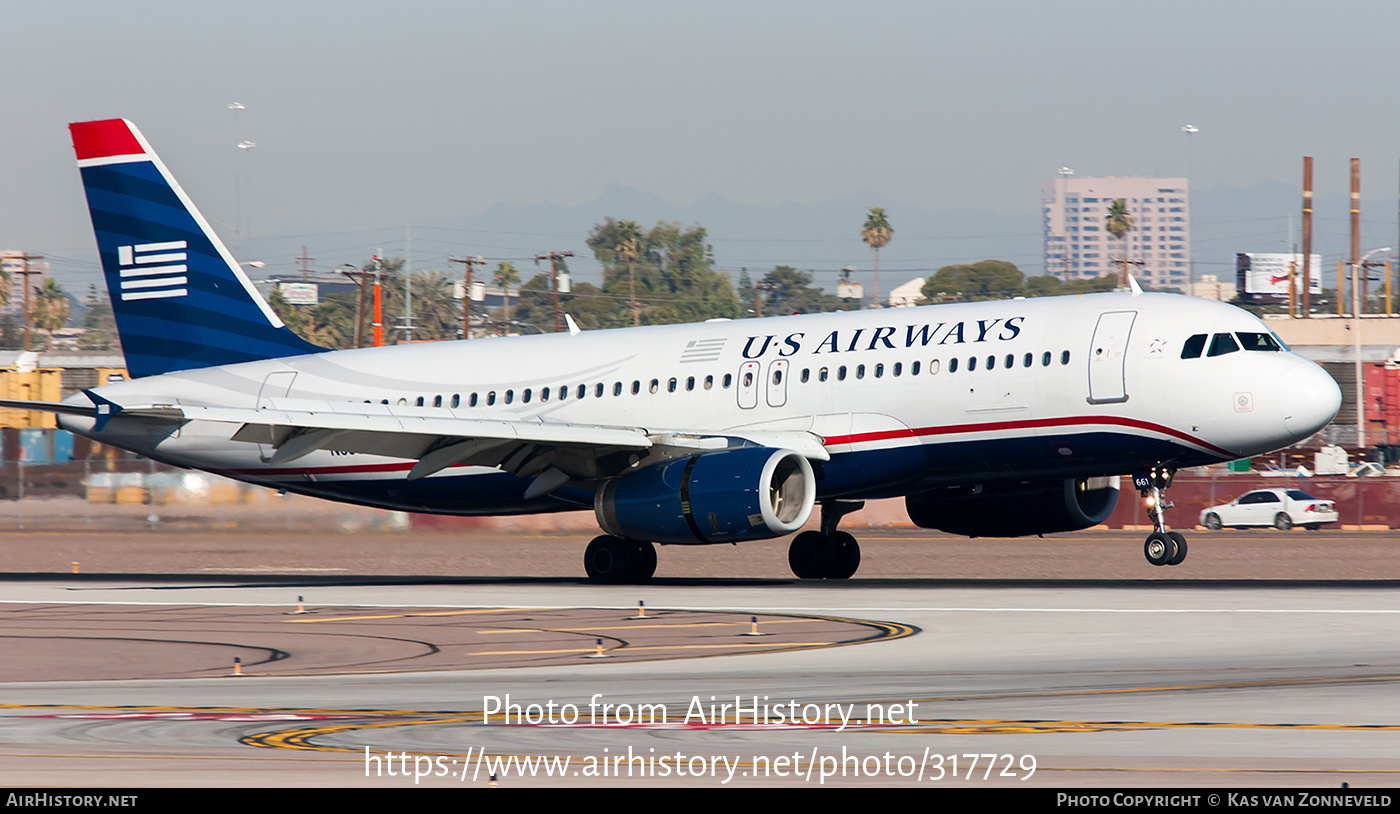 Aircraft Photo of N661AW | Airbus A320-232 | US Airways | AirHistory.net #317729