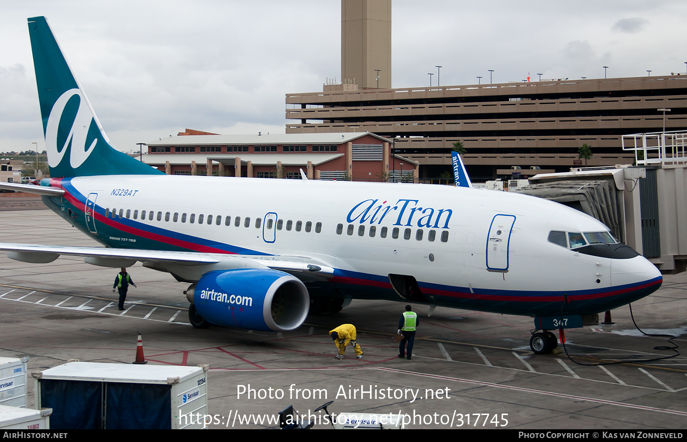 Aircraft Photo of N329AT | Boeing 737-7BD | AirTran | AirHistory.net #317745