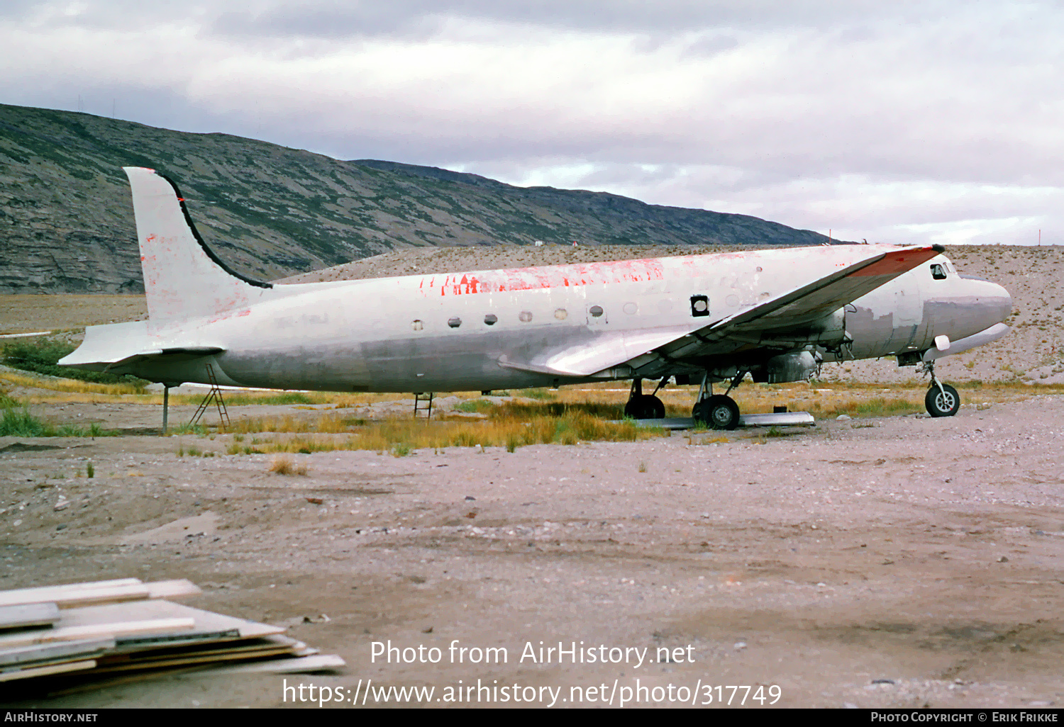 Aircraft Photo of OY-FAJ | Douglas C-54B Skymaster | Greenlandair - Grønlandsfly | AirHistory.net #317749