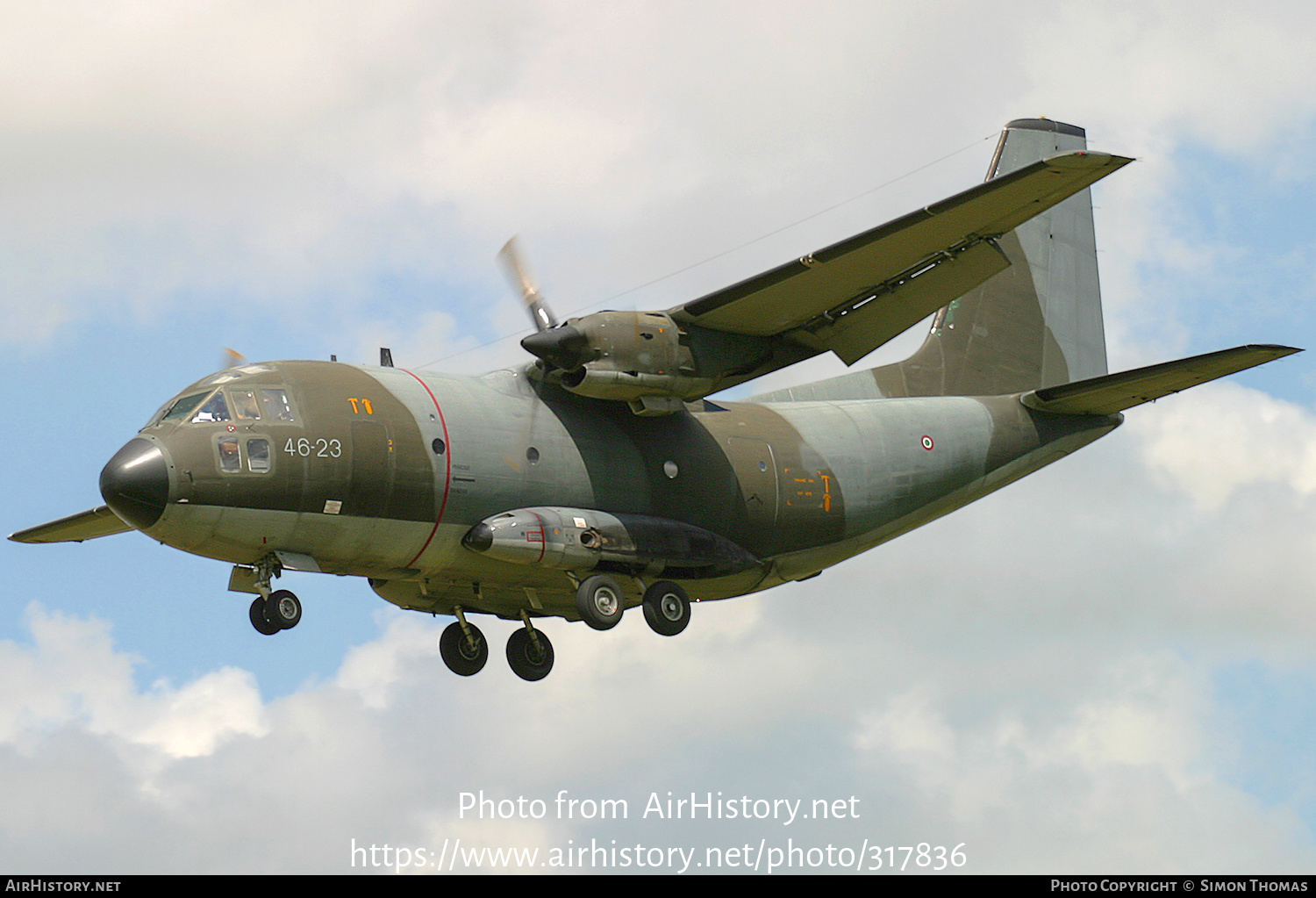 Aircraft Photo of MM62122 | Aeritalia G-222TCM | Italy - Air Force | AirHistory.net #317836