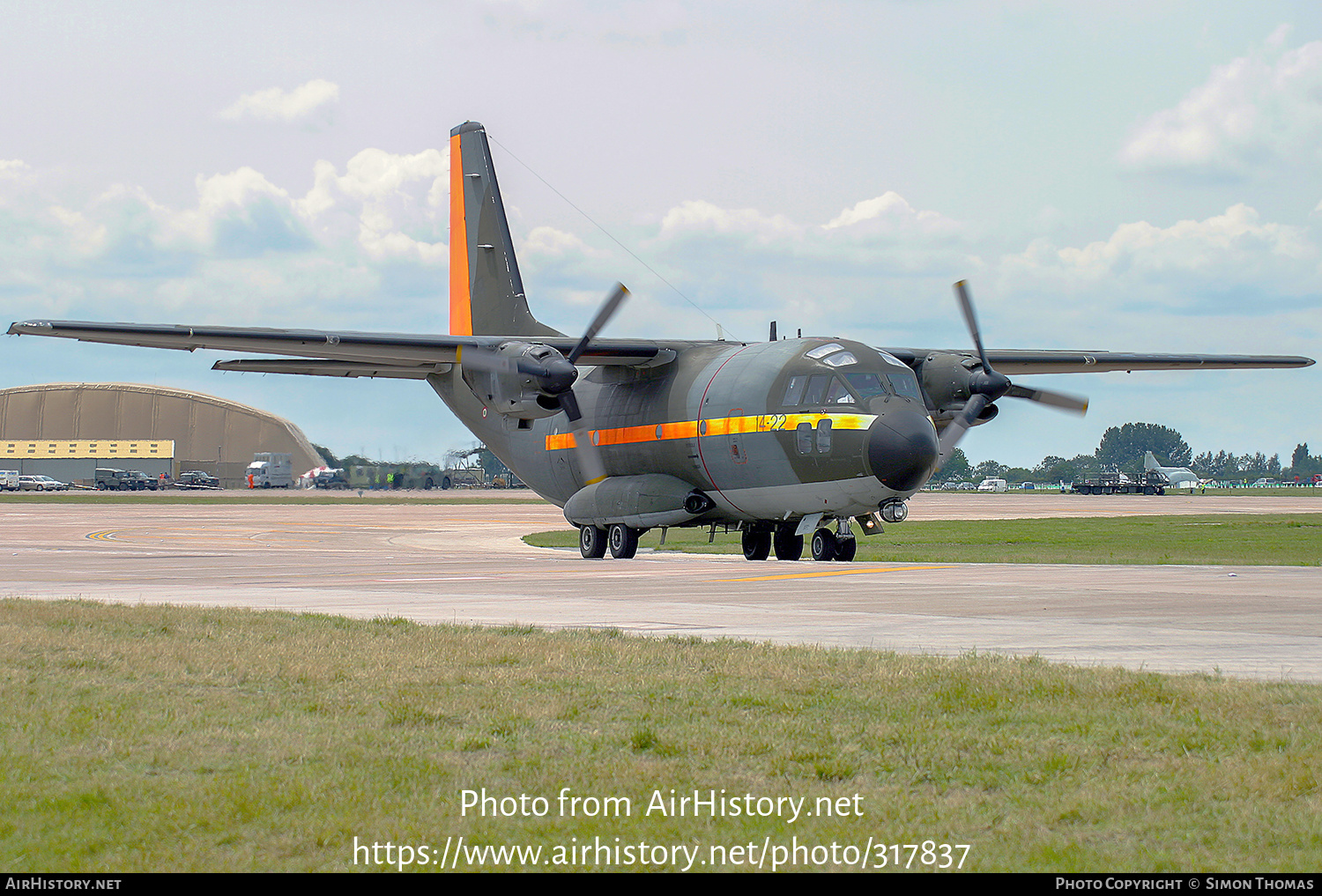 Aircraft Photo of MM62141 | Aeritalia G-222RM | Italy - Air Force | AirHistory.net #317837