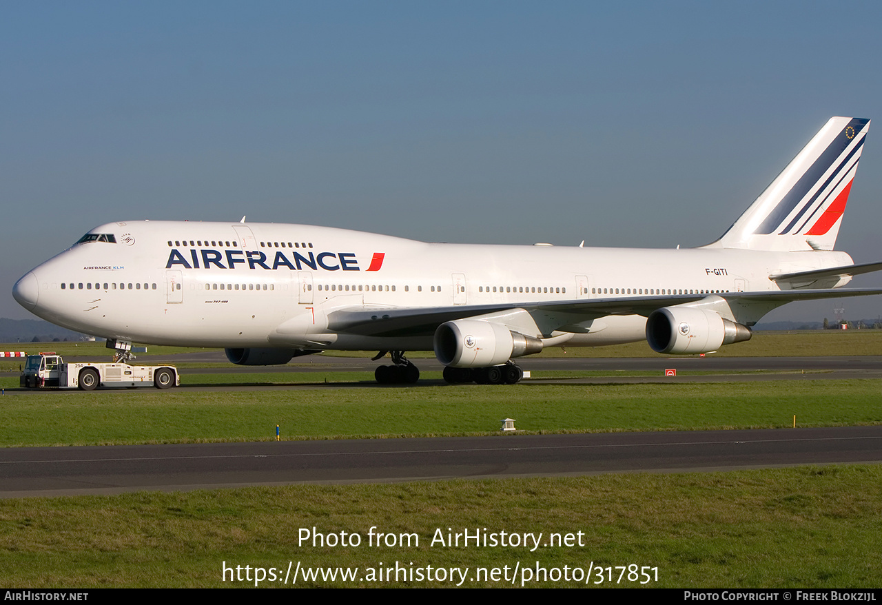 Aircraft Photo of F-GITI | Boeing 747-428 | Air France | AirHistory.net #317851