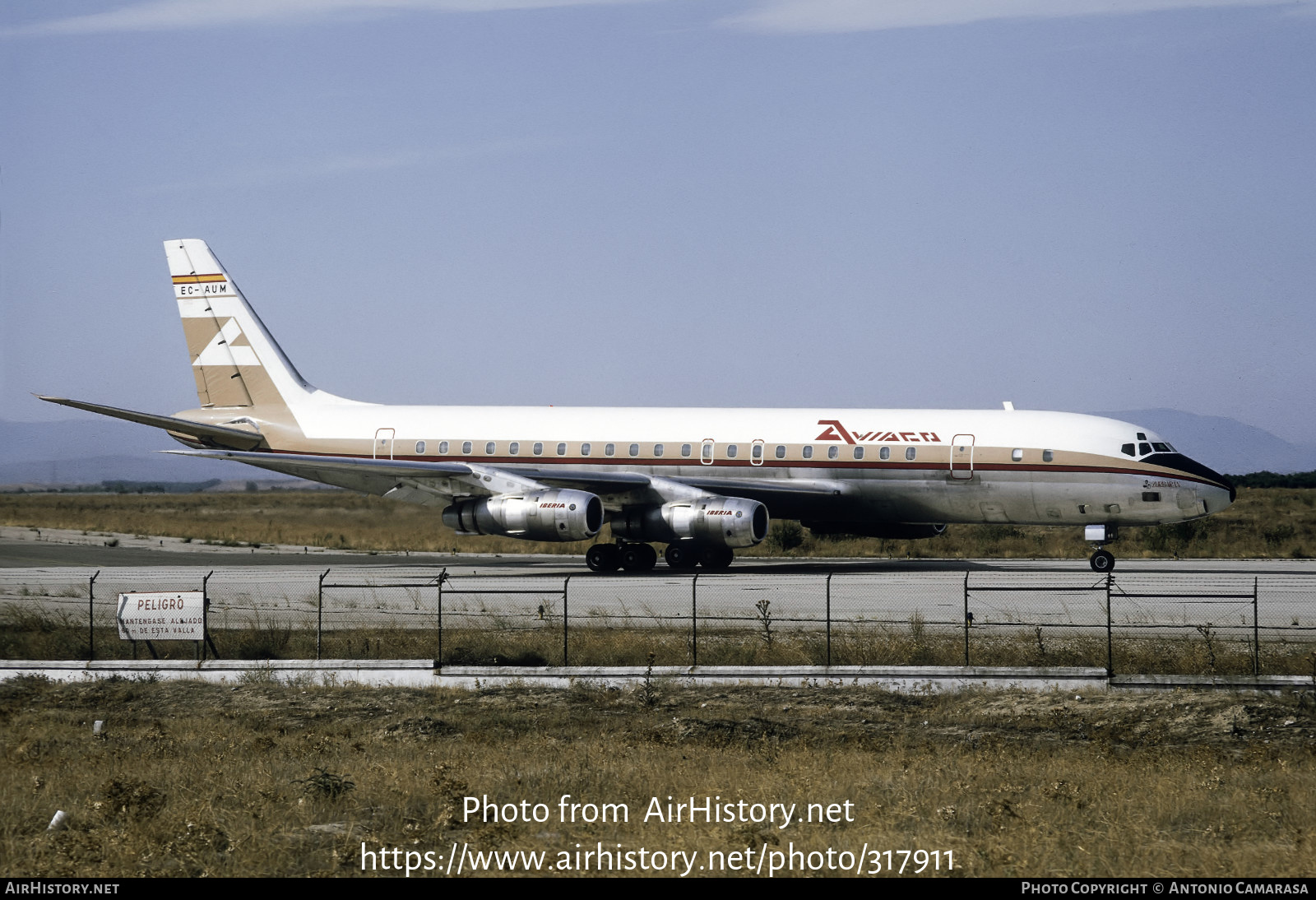 Aircraft Photo of EC-AUM | Douglas DC-8-52 | Aviaco | AirHistory.net #317911