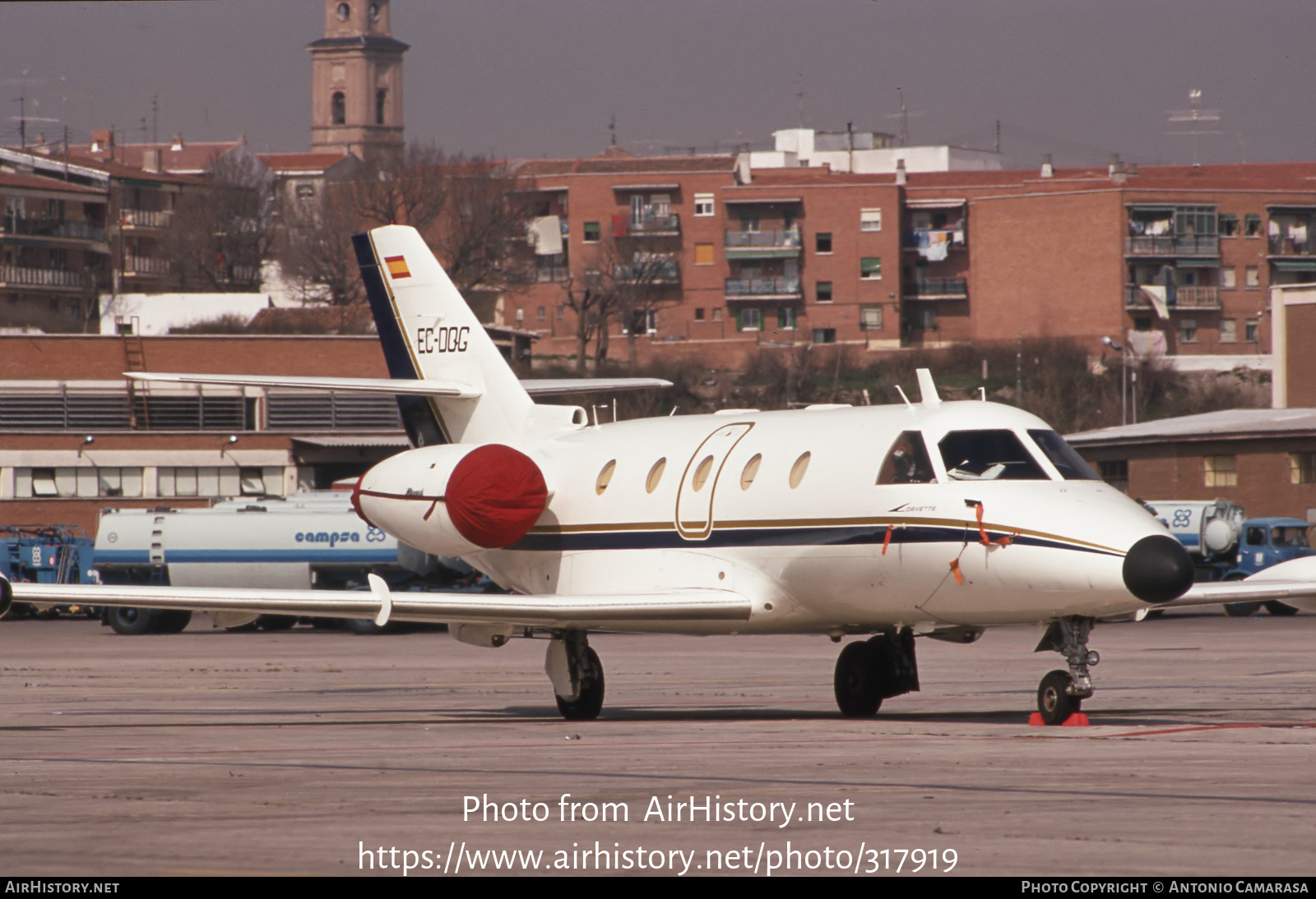 Aircraft Photo of EC-DQG | Aerospatiale SN-601 Corvette 100 | AirHistory.net #317919