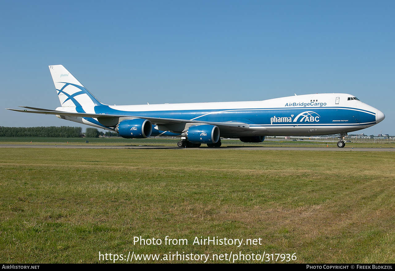 Aircraft Photo of VQ-BFU | Boeing 747-83QF/SCD | ABC Pharma - AirBridgeCargo Airlines | AirHistory.net #317936