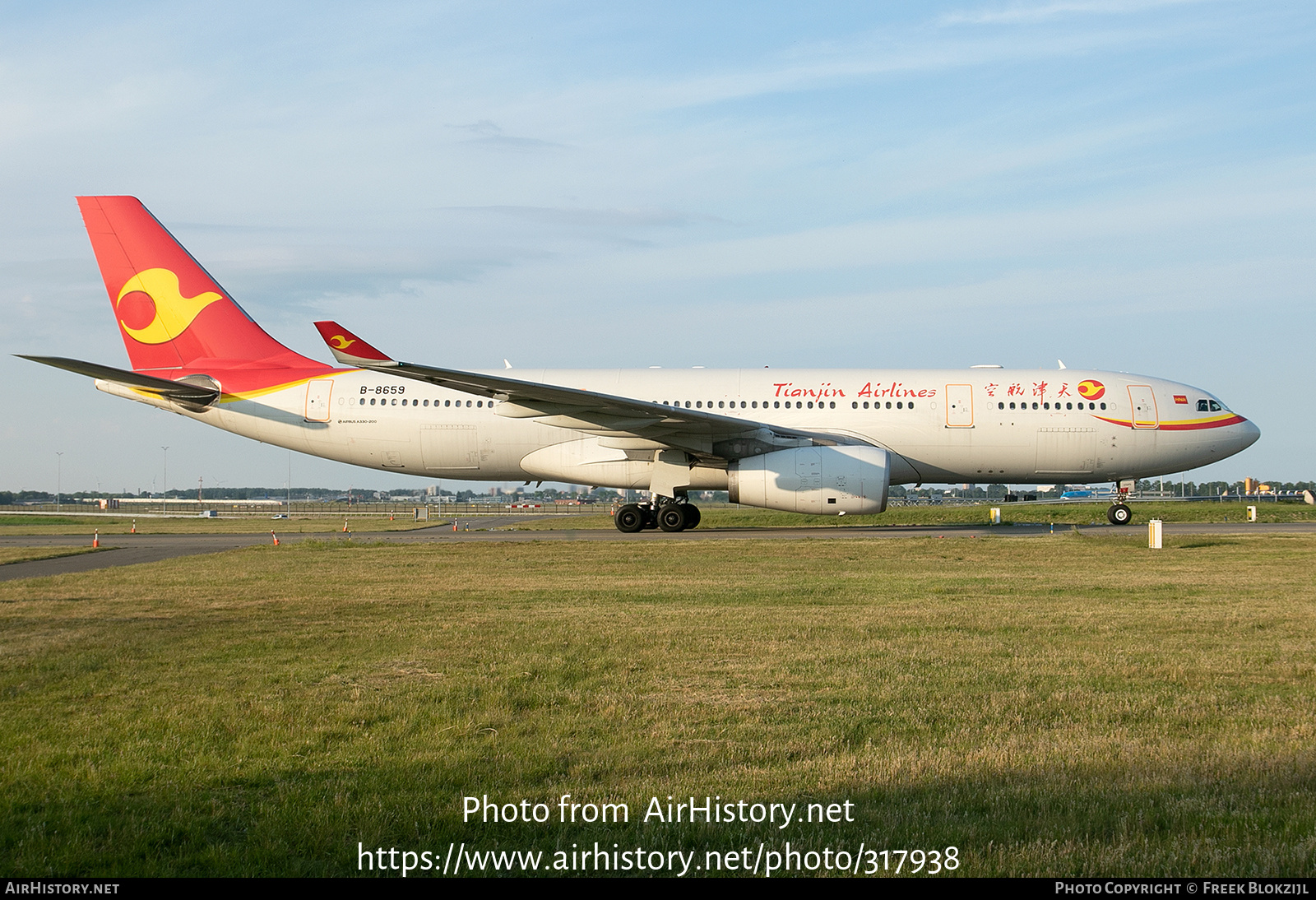 Aircraft Photo of B-8659 | Airbus A330-243 | Tianjin Airlines | AirHistory.net #317938