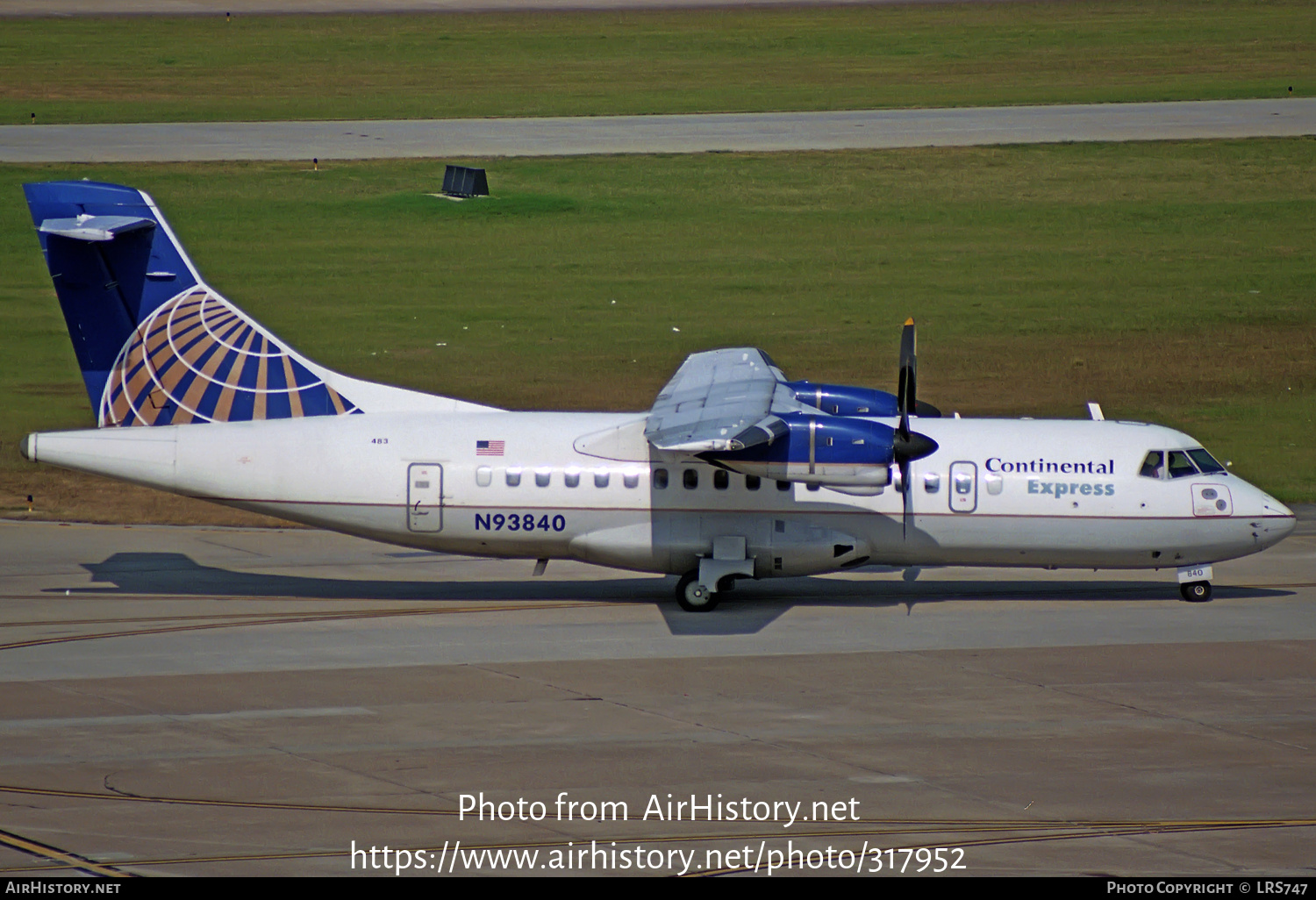 Aircraft Photo of N93840 | ATR ATR-42-320 | Continental Express | AirHistory.net #317952