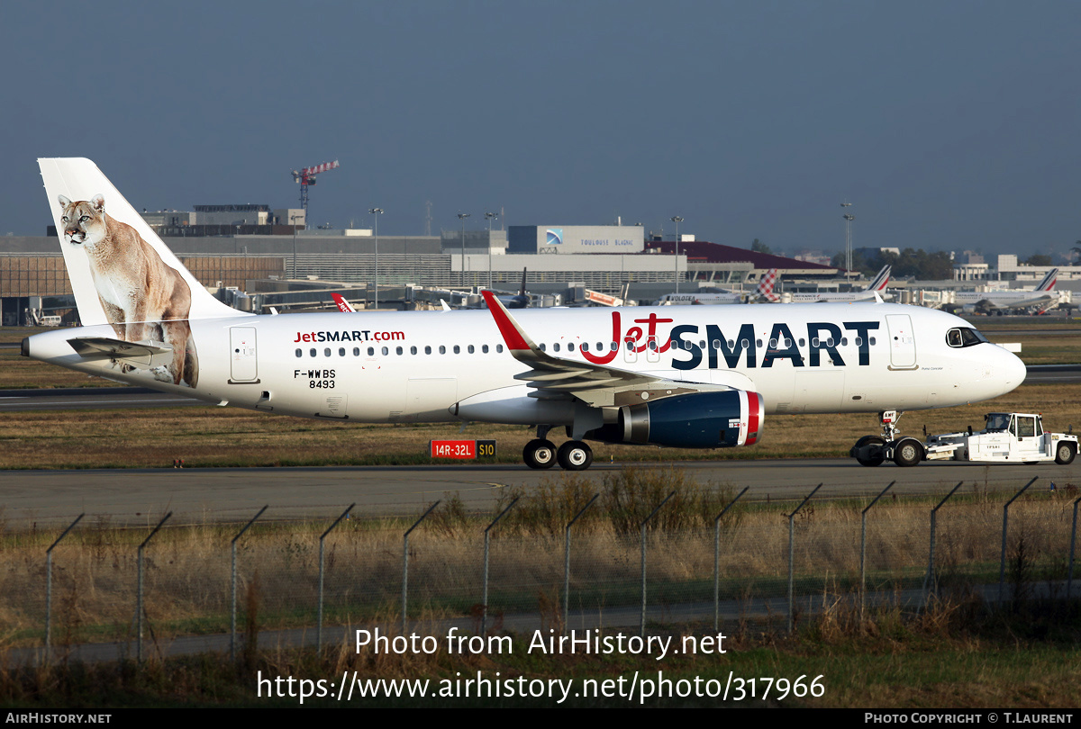 Aircraft Photo of F-WWBS | Airbus A320-232 | JetSmart | AirHistory.net #317966