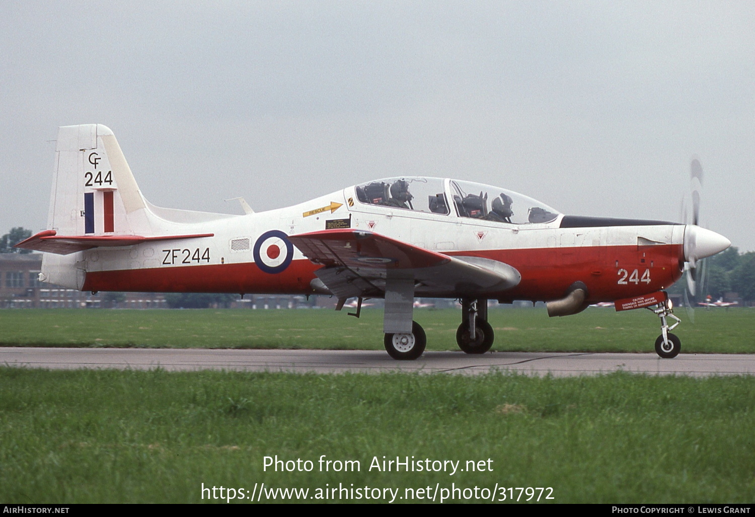 Aircraft Photo of ZF244 | Short S-312 Tucano T1 | UK - Air Force | AirHistory.net #317972