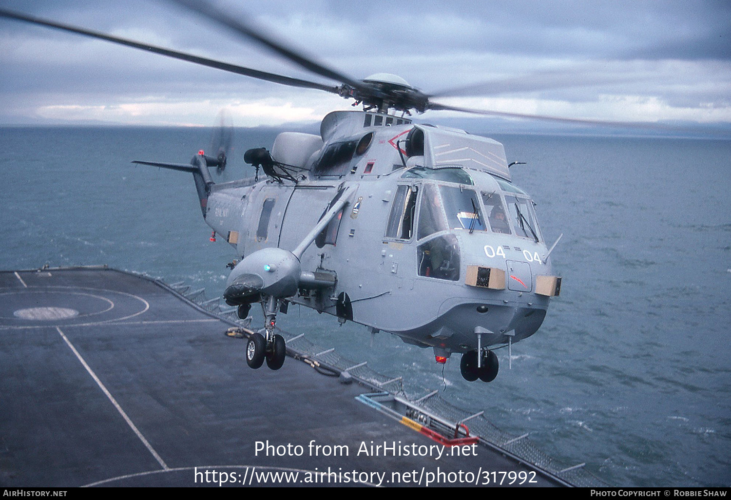 Aircraft Photo of ZA127 | Westland WS-61 Sea King HAS5 | UK - Navy | AirHistory.net #317992