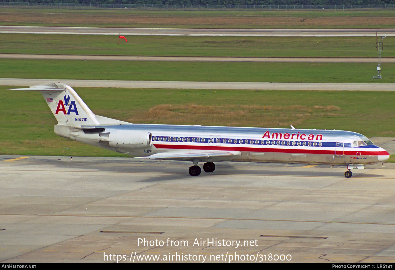 Aircraft Photo of N1471G | Fokker 100 (F28-0100) | American Airlines | AirHistory.net #318000