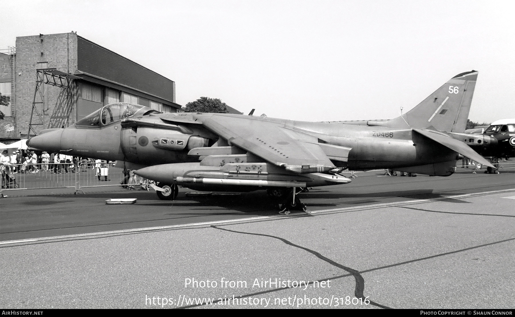 Aircraft Photo of ZD466 | British Aerospace Harrier GR7 | UK - Air Force | AirHistory.net #318016