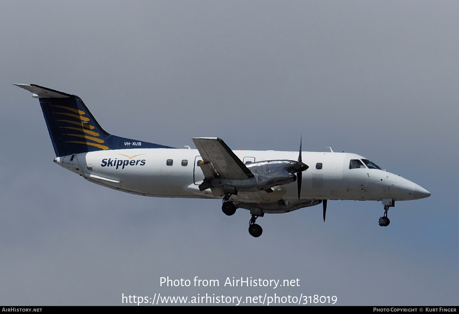 Aircraft Photo of VH-XUB | Embraer EMB-120ER Brasilia | Skippers Aviation | AirHistory.net #318019