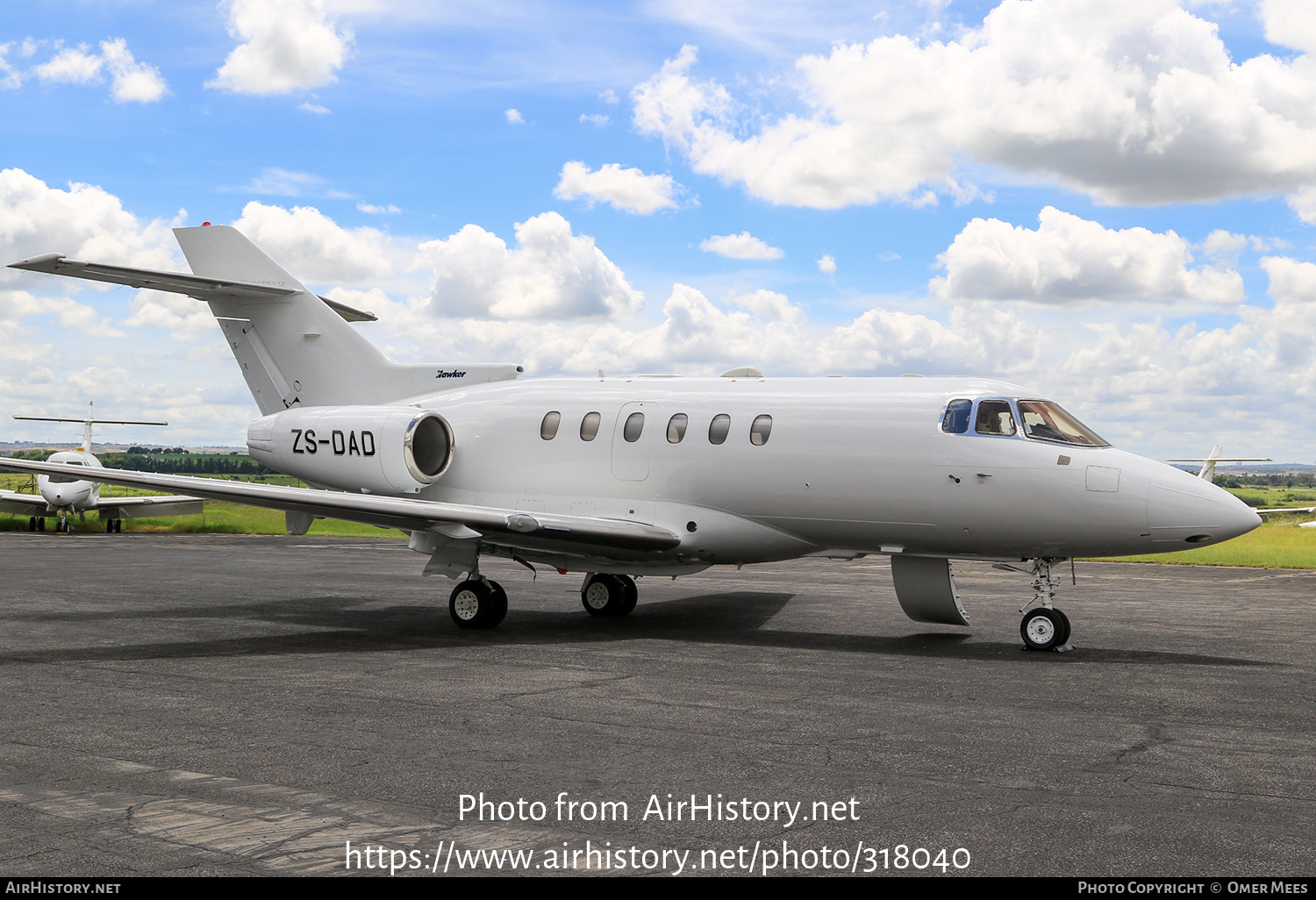 Aircraft Photo of ZS-DAD | Raytheon Hawker 800XP | AirHistory.net #318040