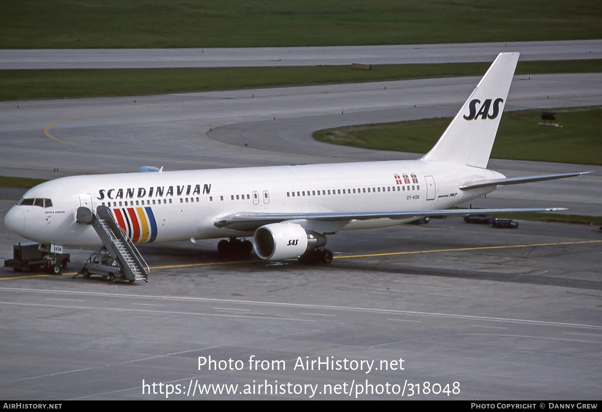 Aircraft Photo of OY-KDK | Boeing 767-383/ER | Scandinavian Airlines - SAS | AirHistory.net #318048