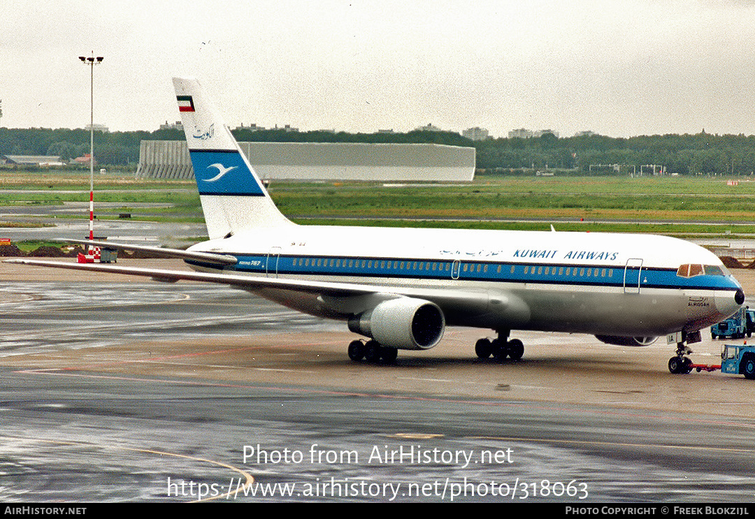 Aircraft Photo of 9K-AIA | Boeing 767-269/ER | Kuwait Airways | AirHistory.net #318063