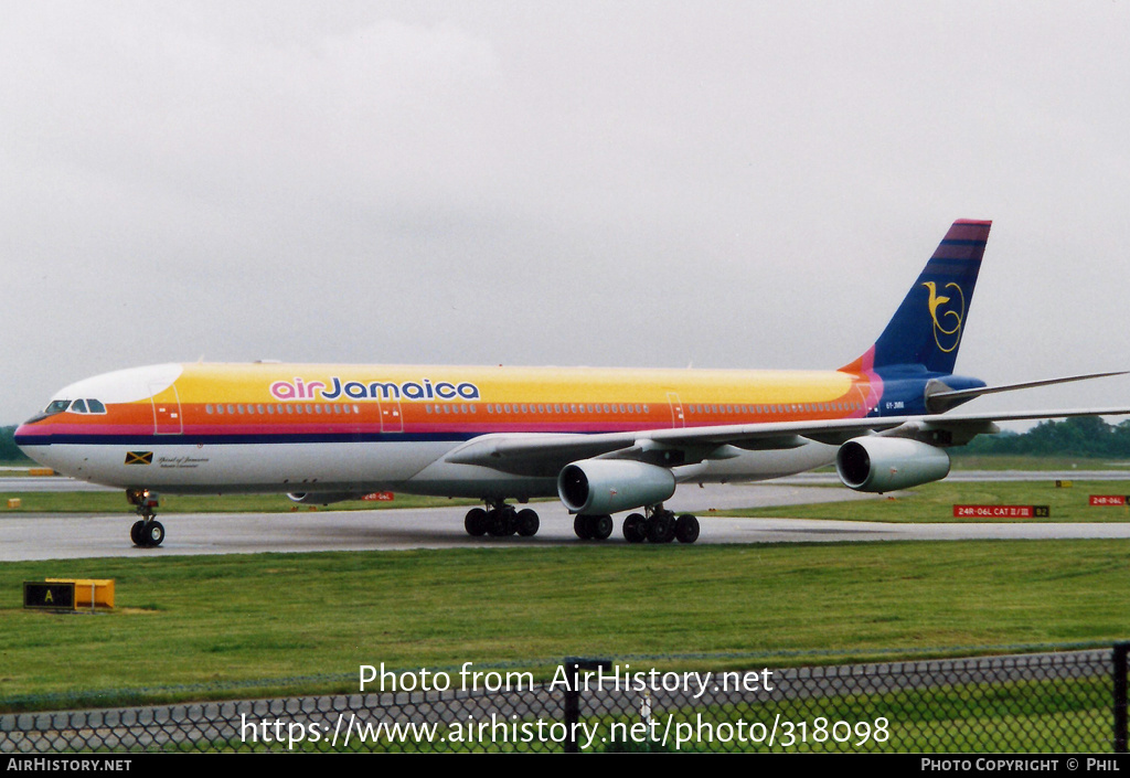 Aircraft Photo of 6Y-JMM | Airbus A340-313X | Air Jamaica | AirHistory.net #318098