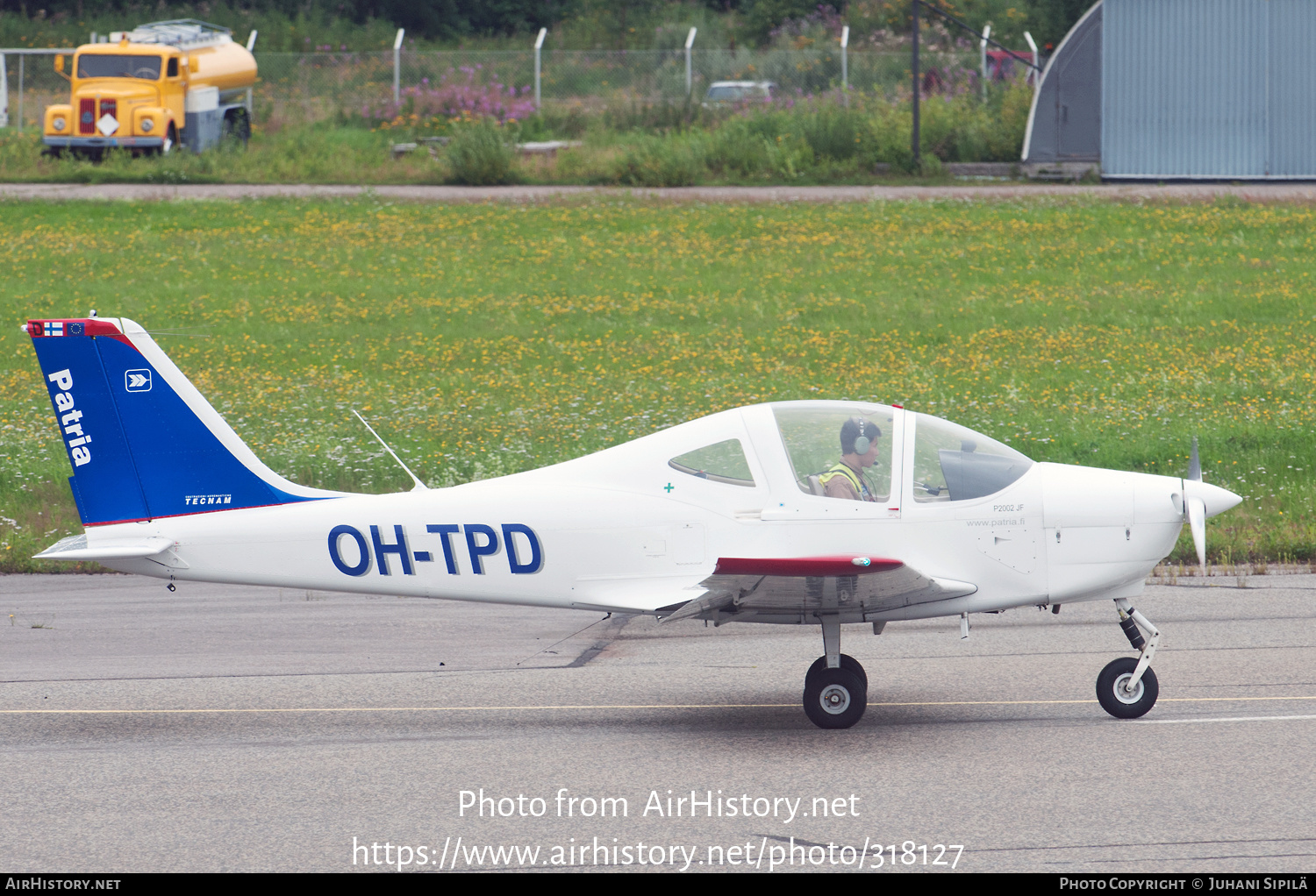 Aircraft Photo of OH-TPD | Tecnam P-2002JF Sierra | Patria Pilot Training | AirHistory.net #318127