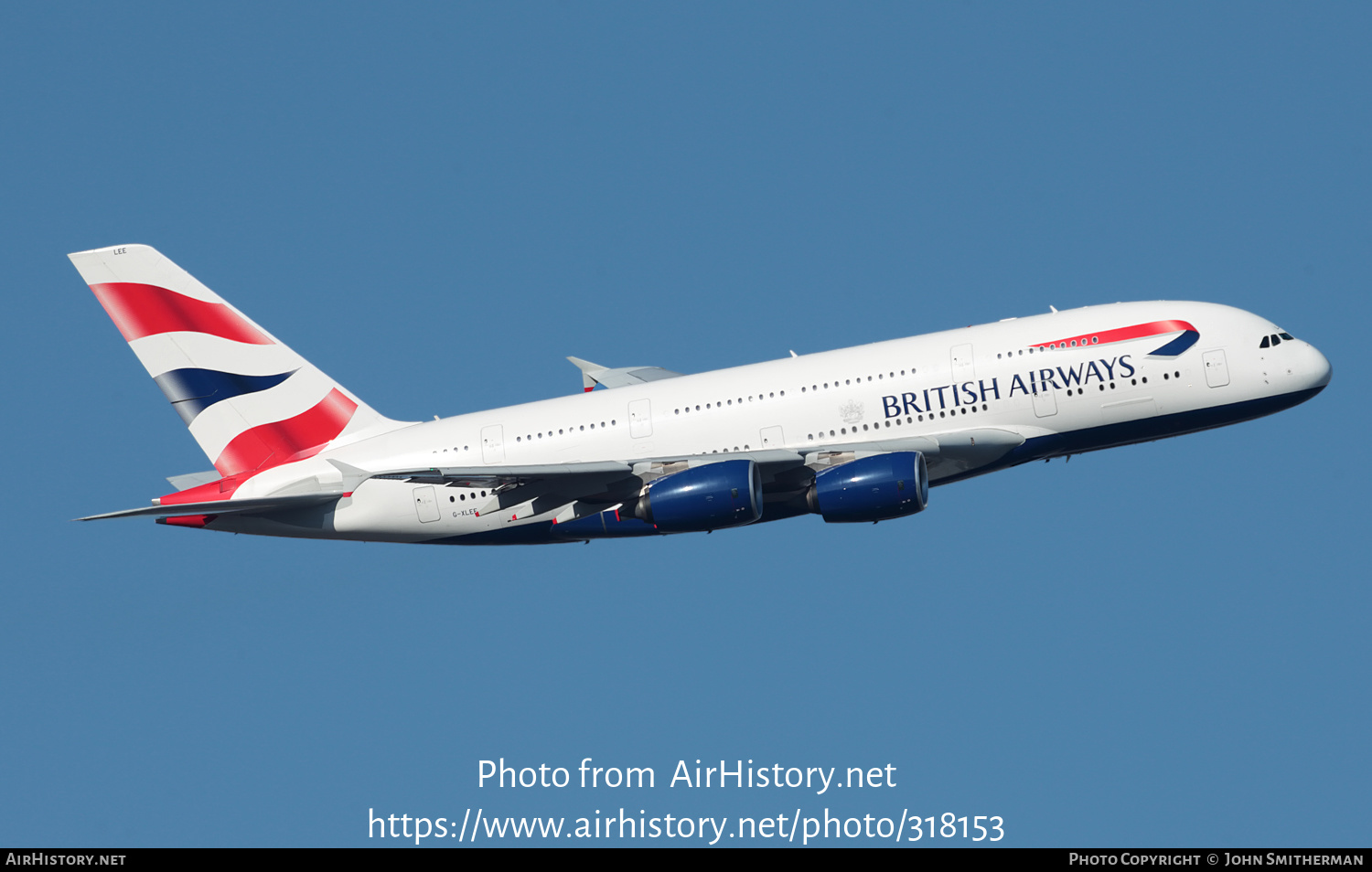 Aircraft Photo of G-XLEE | Airbus A380-841 | British Airways | AirHistory.net #318153