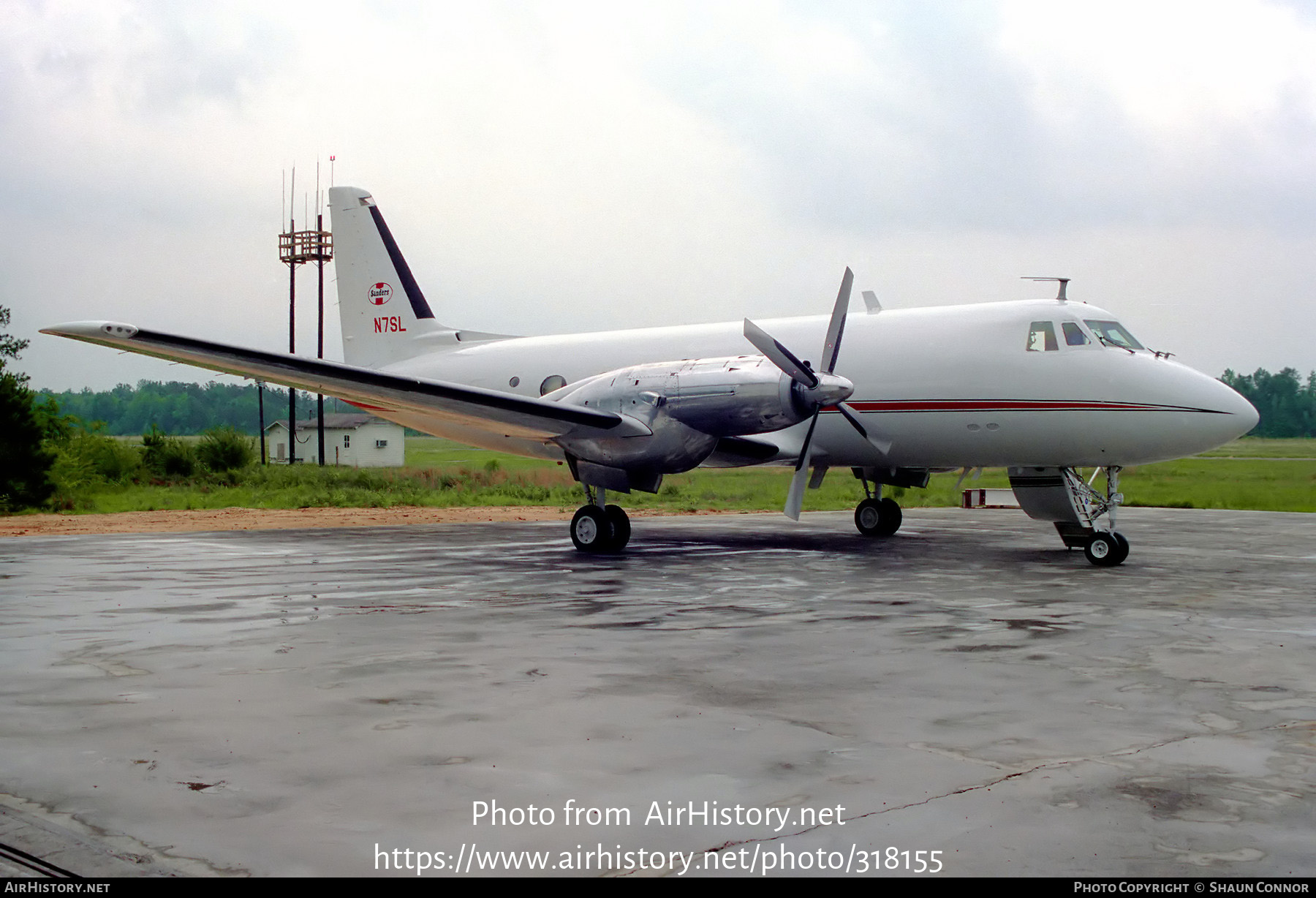 Aircraft Photo of N7SL | Grumman G-159... Gulfstream I | Wiley Sanders | AirHistory.net #318155