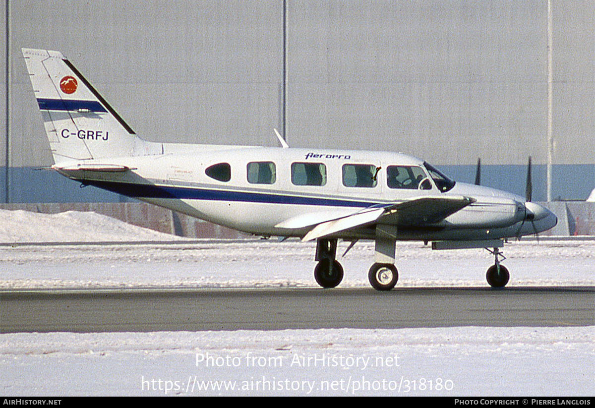 Aircraft Photo of C-GRFJ | Piper PA-31-310 Navajo C | Aeropro | AirHistory.net #318180