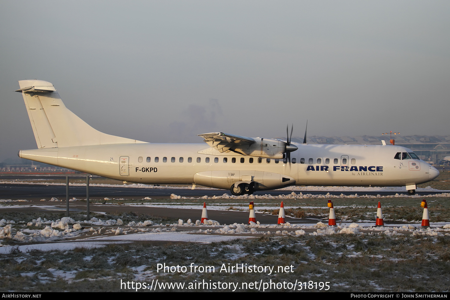 Aircraft Photo of F-GKPD | ATR ATR-72-202 | Air France | AirHistory.net #318195