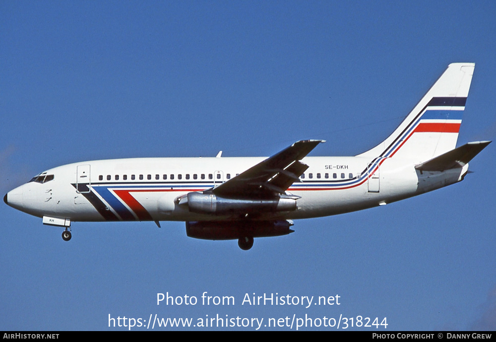 Aircraft Photo of SE-DKH | Boeing 737-205 | Transwede Airways | AirHistory.net #318244