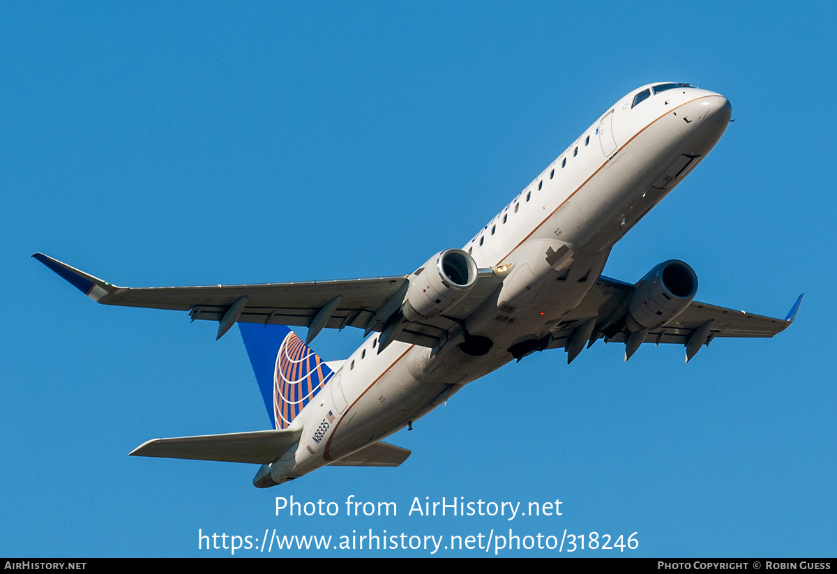 Aircraft Photo of N88335 | Embraer 175LR (ERJ-170-200LR) | United Express | AirHistory.net #318246