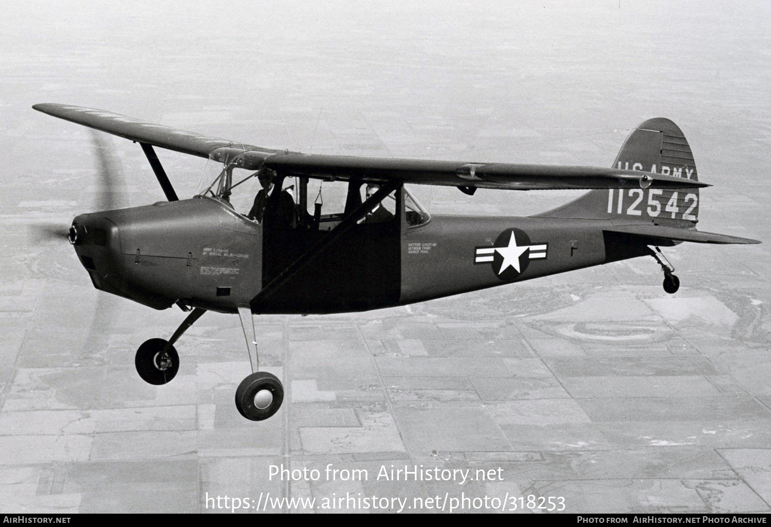 Aircraft Photo of 51-12542 / 112542 | Cessna L-19A Bird Dog | USA - Army | AirHistory.net #318253