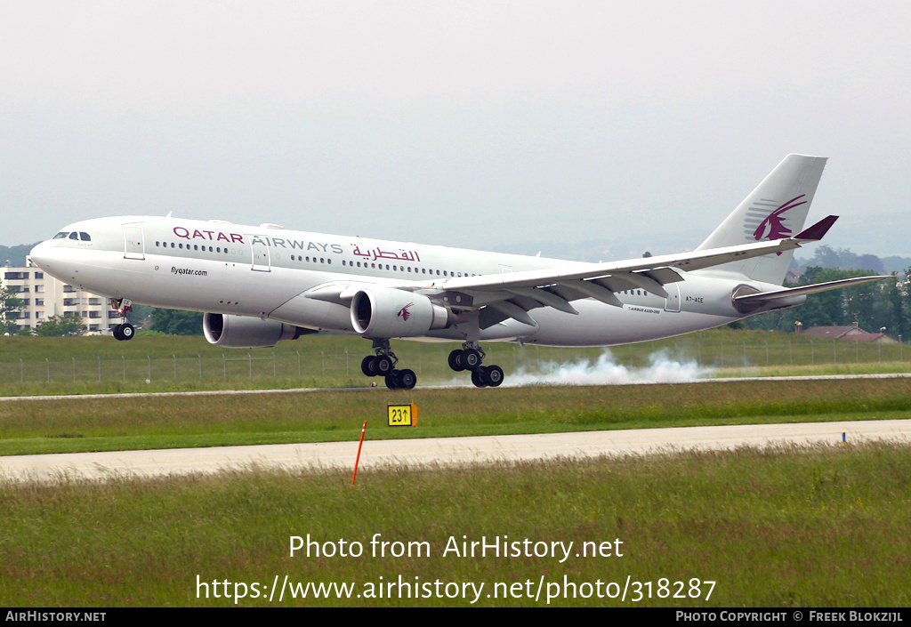 Aircraft Photo of A7-ACE | Airbus A330-203 | Qatar Airways | AirHistory.net #318287