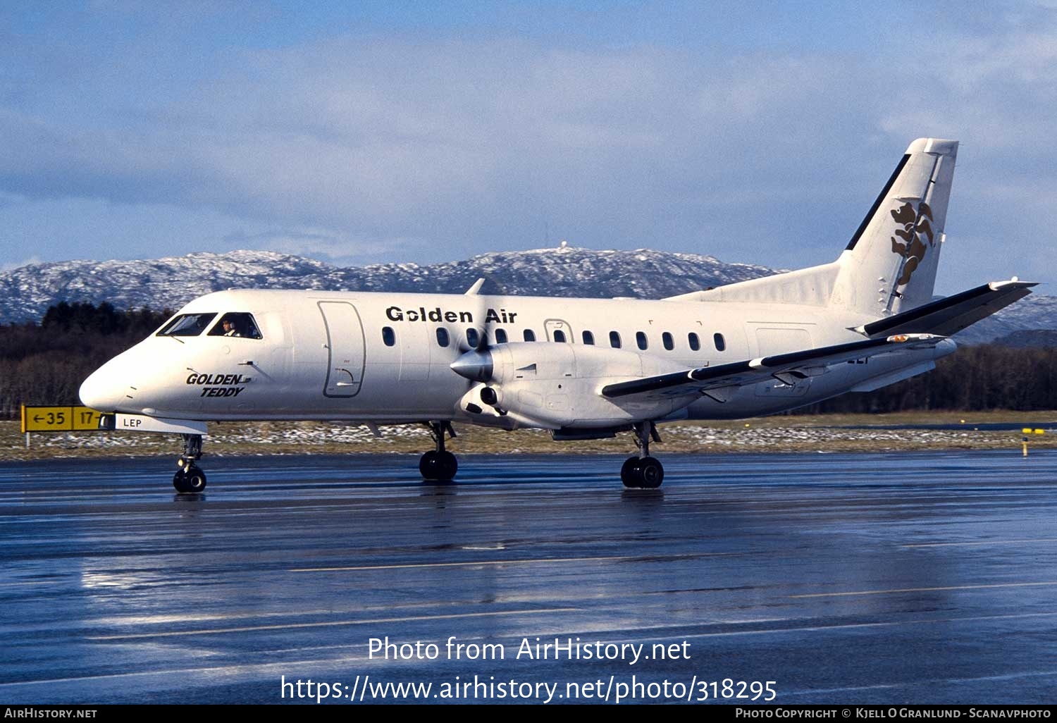 Aircraft Photo of SE-LEP | Saab 340A | Golden Air | AirHistory.net #318295