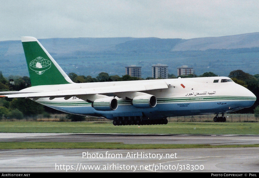 Aircraft Photo of 5A-DKN | Antonov An-124-100 Ruslan | Libyan Air Cargo | AirHistory.net #318300