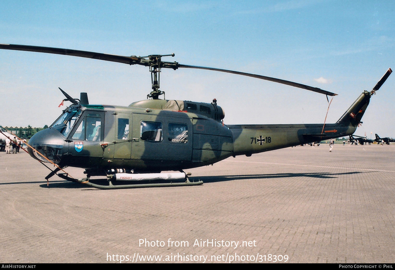 Aircraft Photo of 7118 | Bell UH-1D Iroquois | Germany - Air Force | AirHistory.net #318309