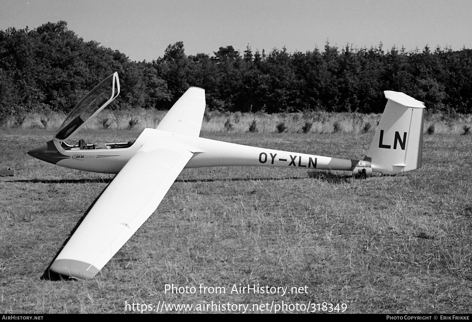 Aircraft Photo of OY-XLN | Schleicher ASW-20F | AirHistory.net #318349