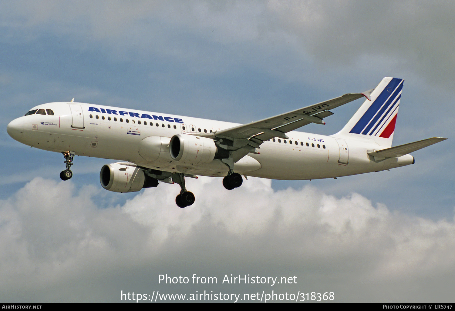 Aircraft Photo of F-GJVG | Airbus A320-211 | Air France | AirHistory.net #318368