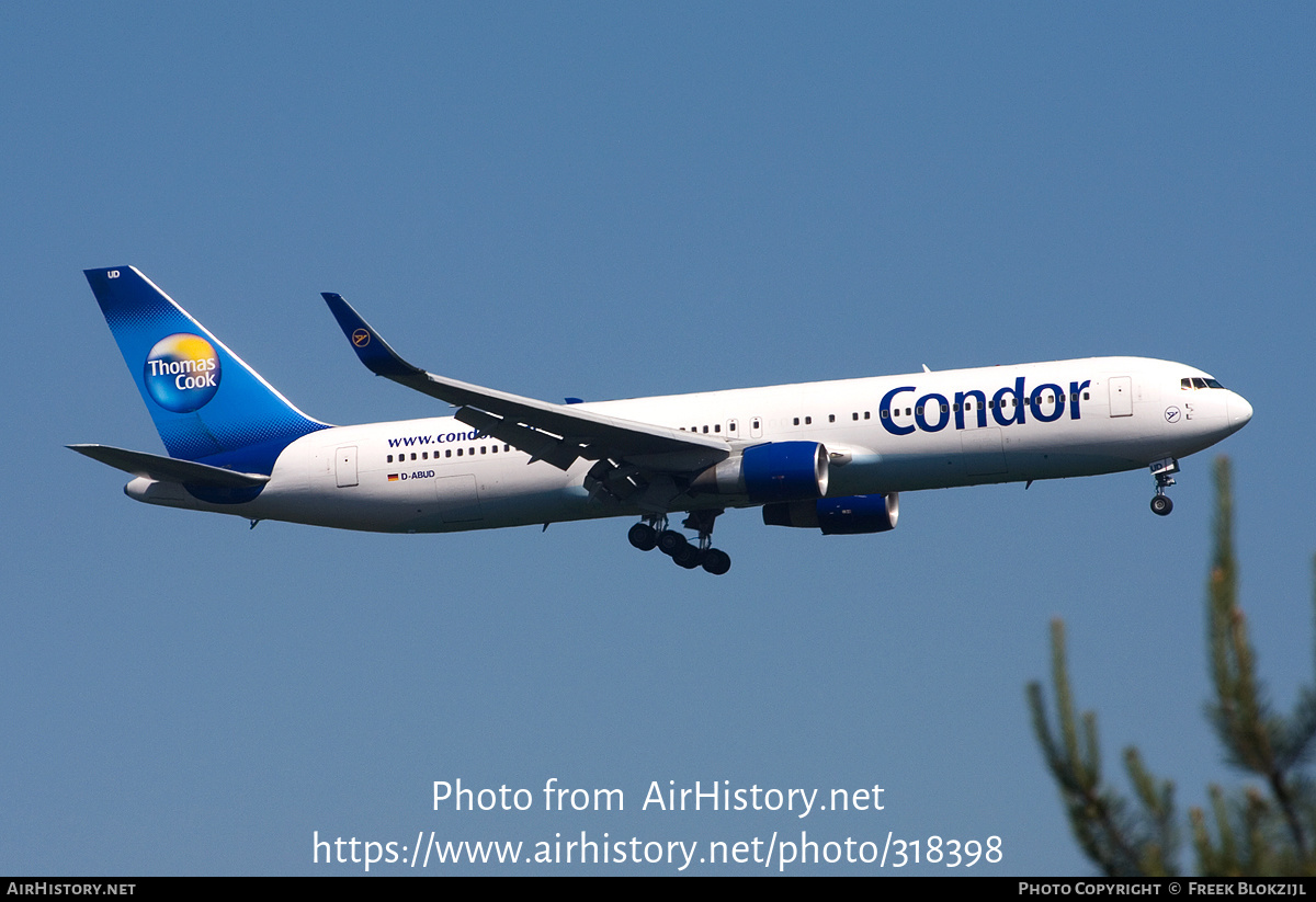 Aircraft Photo of D-ABUD | Boeing 767-330/ER | Condor Flugdienst | AirHistory.net #318398