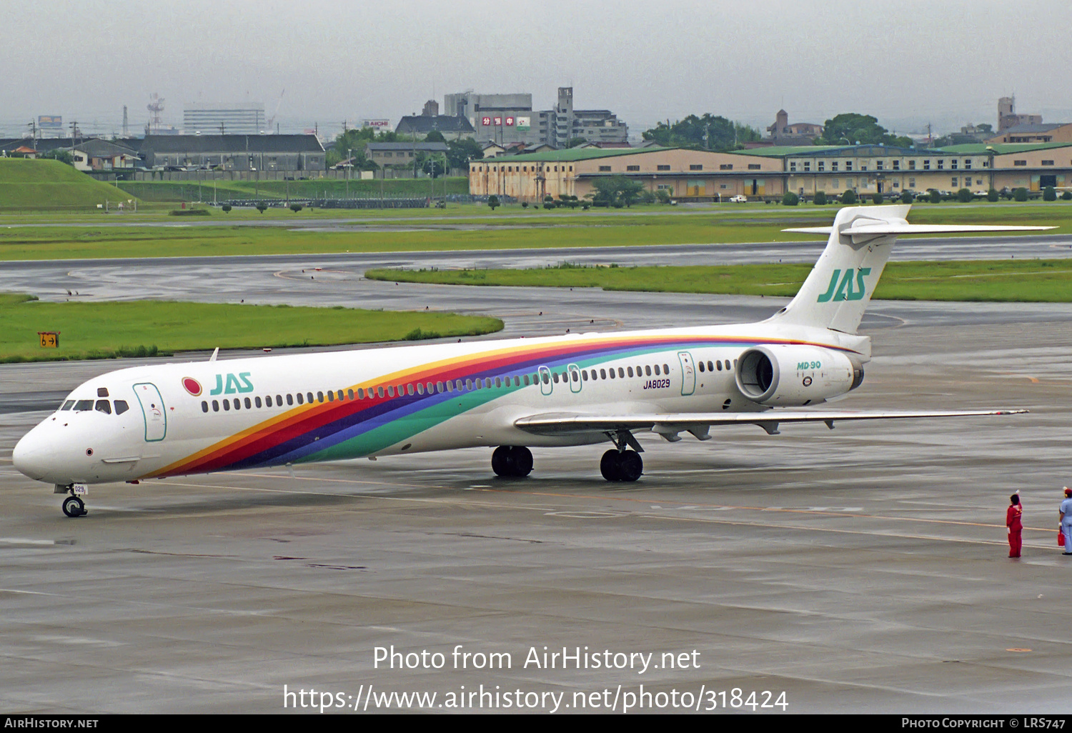 Aircraft Photo of JA8029 | McDonnell Douglas MD-90-30 | Japan Air System - JAS | AirHistory.net #318424