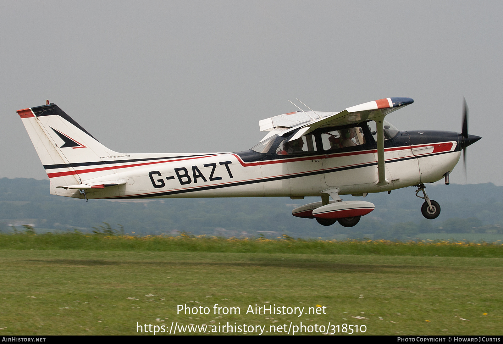 Aircraft Photo of G-BAZT | Reims F172M Skyhawk | AirHistory.net #318510