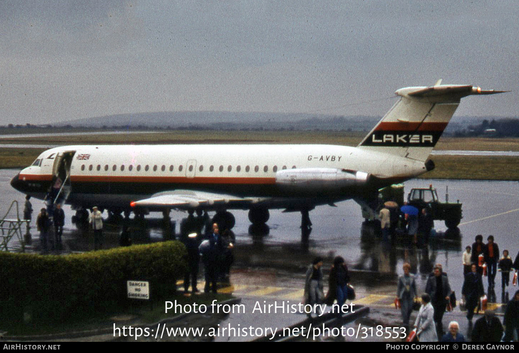 Aircraft Photo of G-AVBY | BAC 111-320AZ One-Eleven | Laker Airways | AirHistory.net #318553