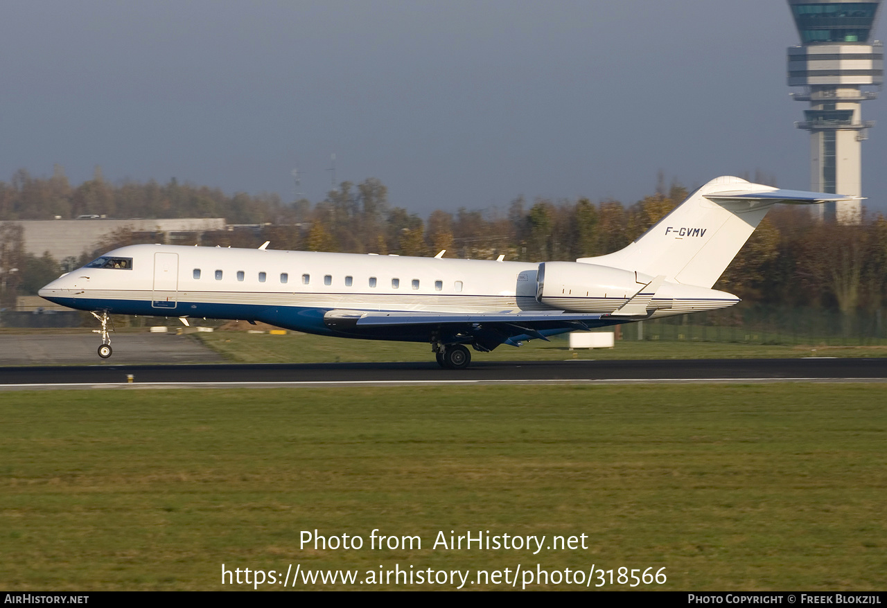 Aircraft Photo of F-GVMV | Bombardier Global Express XRS (BD-700-1A10) | AirHistory.net #318566