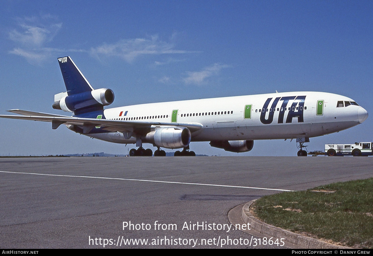 Aircraft Photo of F-BTDC | McDonnell Douglas DC-10-30 | UTA - Union de Transports Aériens | AirHistory.net #318645