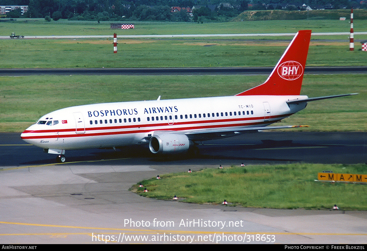 Aircraft Photo of TC-MIO | Boeing 737-3H9 | Bosphorus Airways - BHY | AirHistory.net #318653