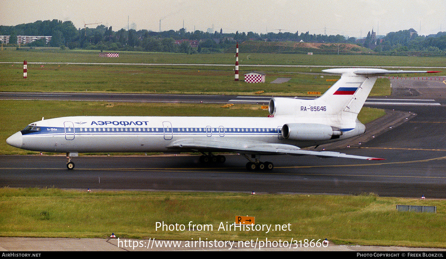 Aircraft Photo of RA-85646 | Tupolev Tu-154M | Aeroflot | AirHistory.net #318660