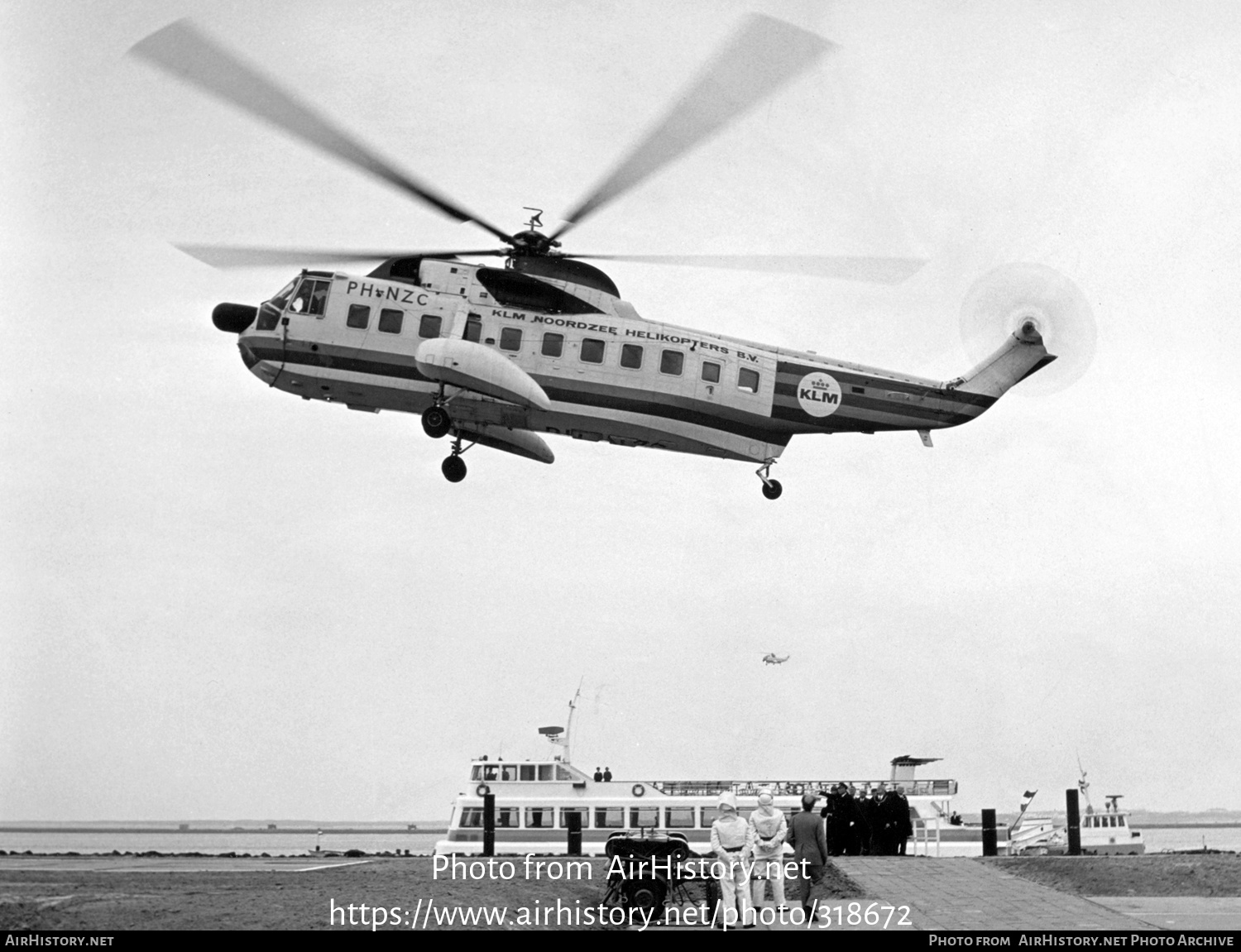 Aircraft Photo of PH-NZC | Sikorsky S-61N MkII | KLM Noordzee Helikopters | AirHistory.net #318672