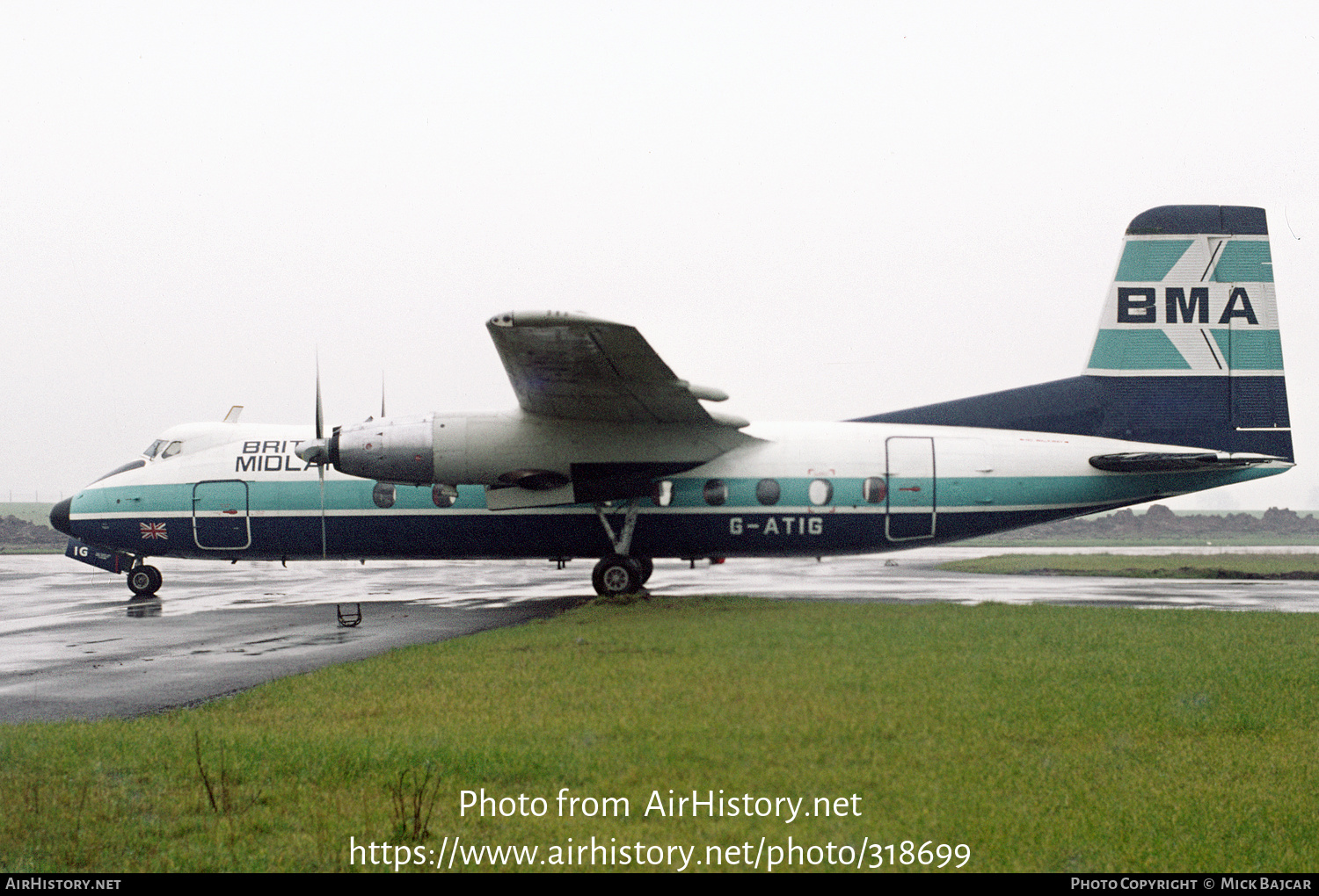 Aircraft Photo of G-ATIG | Handley Page HPR-7 Herald 214 | British Midland Airways - BMA | AirHistory.net #318699