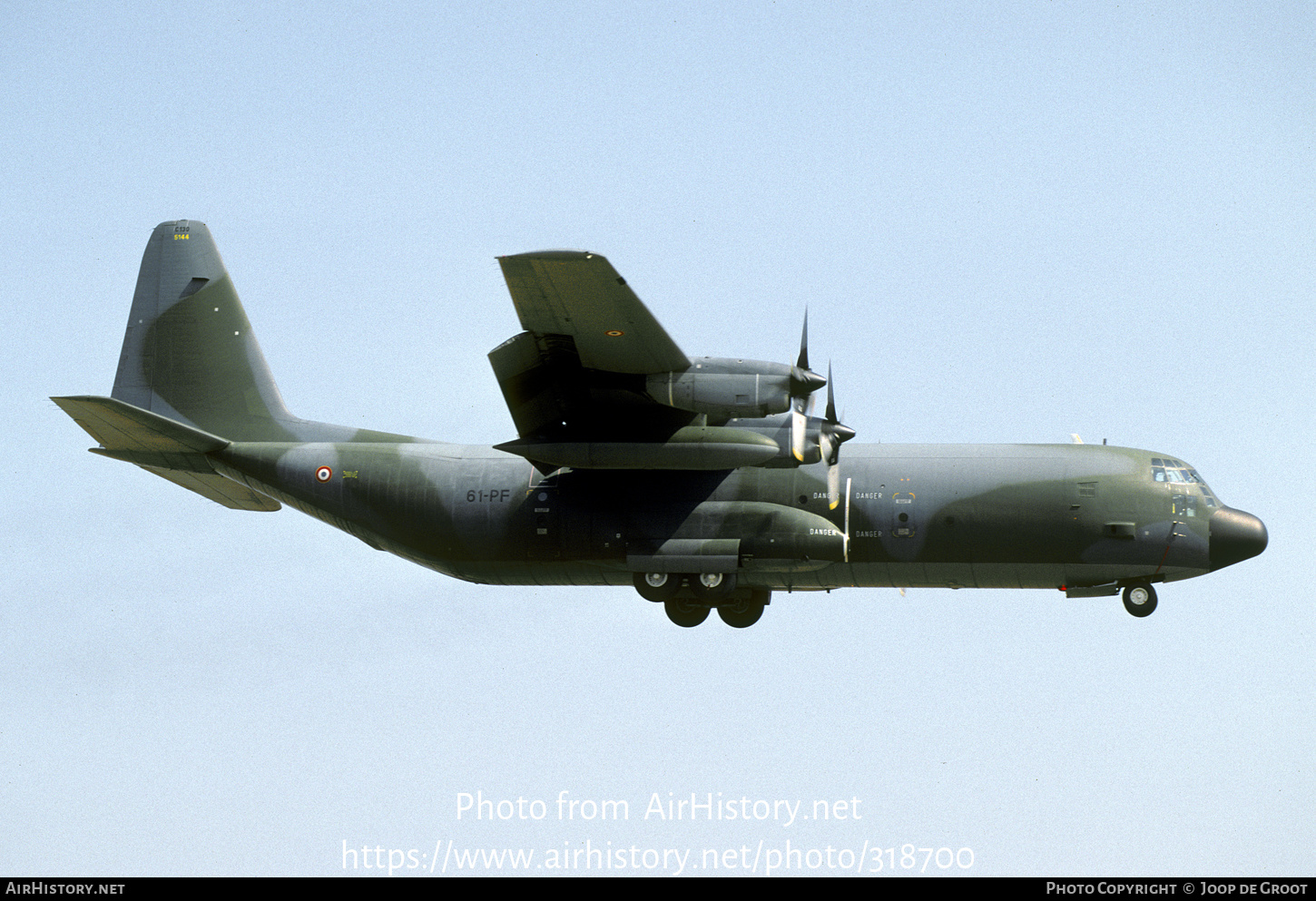 Aircraft Photo of 5144 | Lockheed C-130H-30 Hercules (L-382) | France - Air Force | AirHistory.net #318700