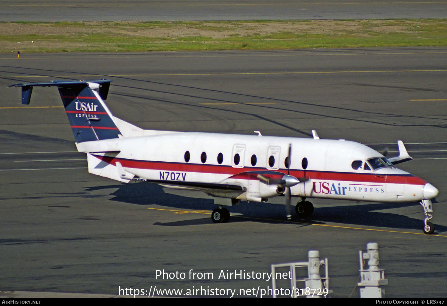 Aircraft Photo of N70ZV | Beech 1900D | USAir Express | AirHistory.net #318729